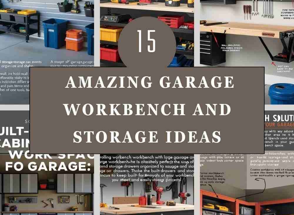 Garage Workbench and Storage Ideas