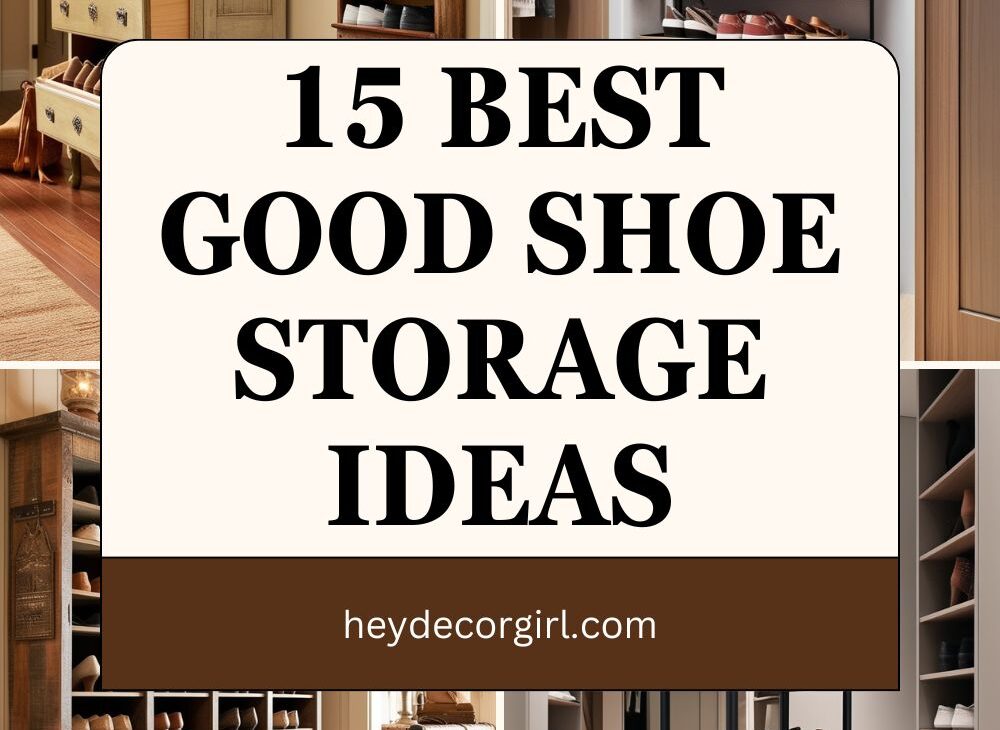 Good Shoe Storage Ideas