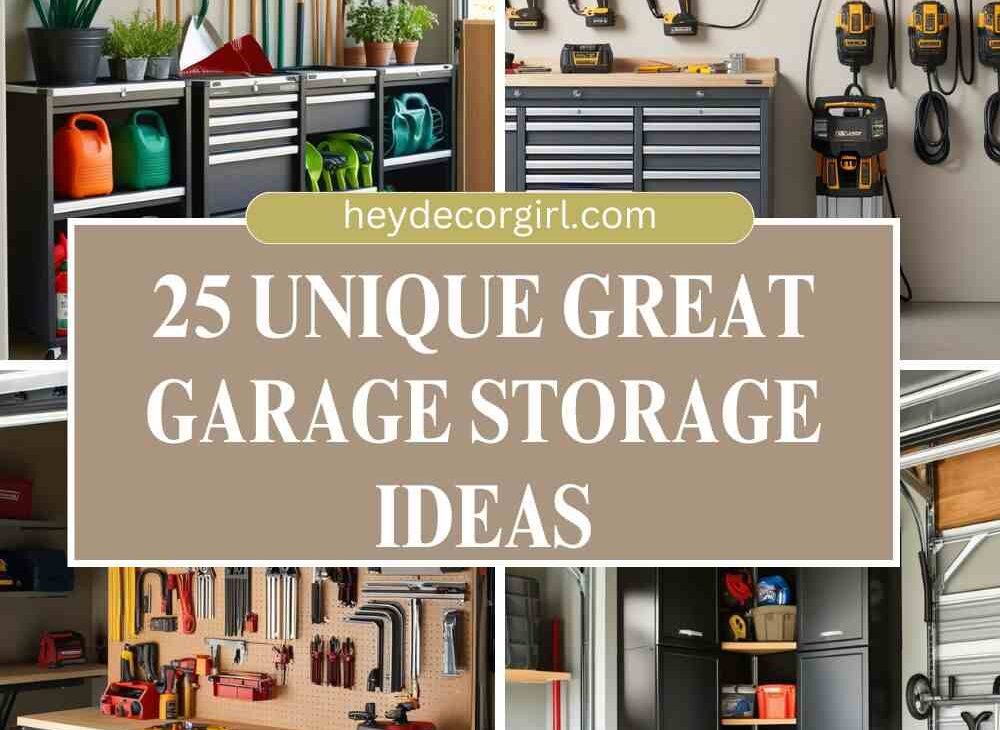 Great Garage Storage Ideas