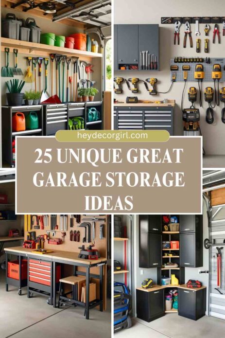 Great Garage Storage Ideas