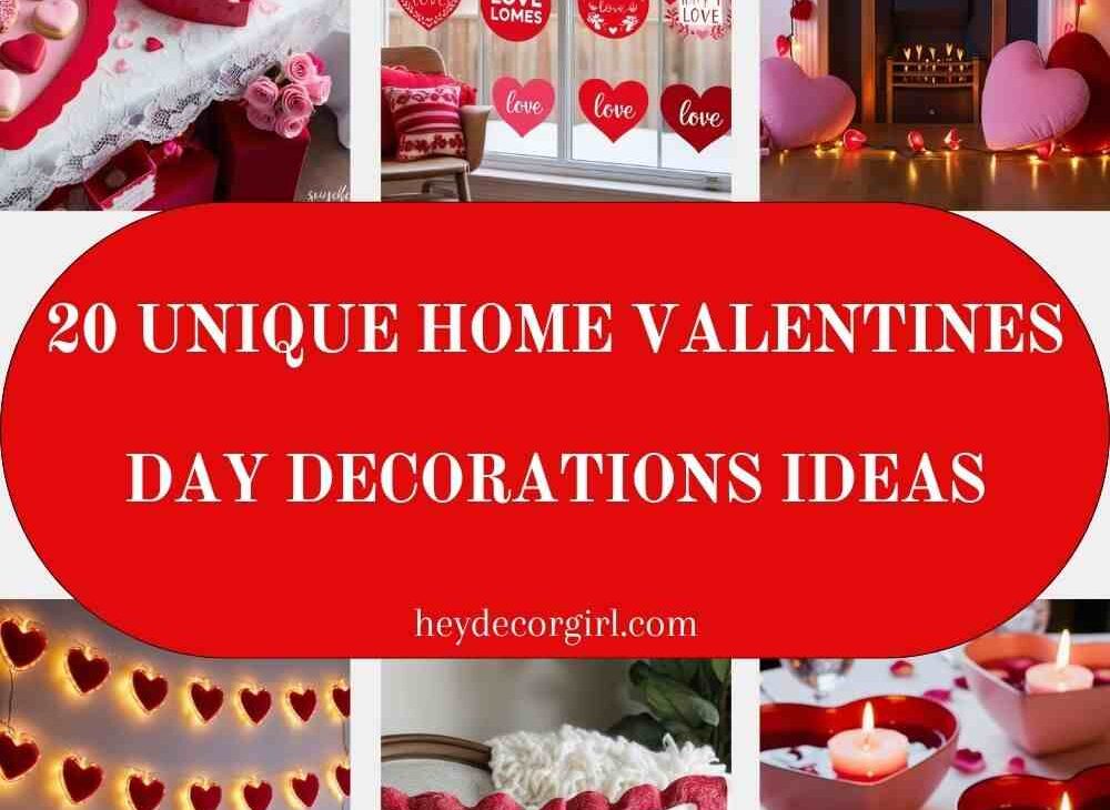 Home Valentines Day Decorations Ideas