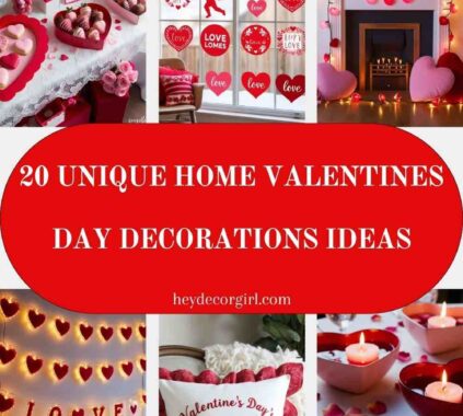 Home Valentines Day Decorations Ideas