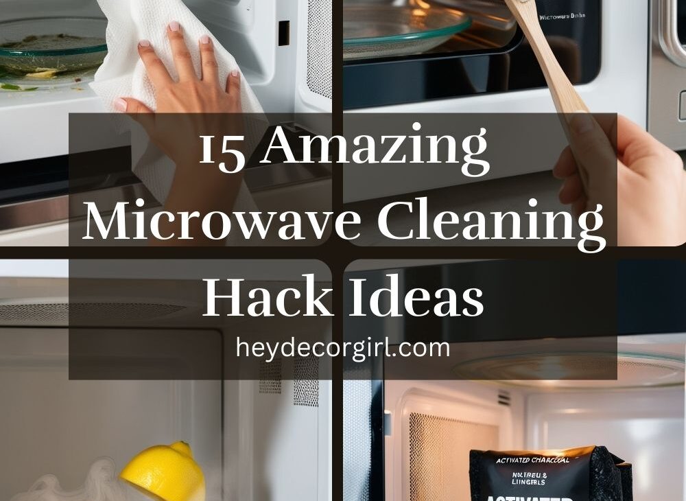 Microwave Cleaning Hack Ideas