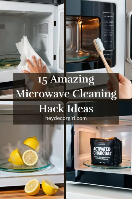 Microwave Cleaning Hack Ideas