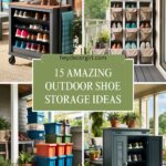 Outdoor Shoe Storage Ideas