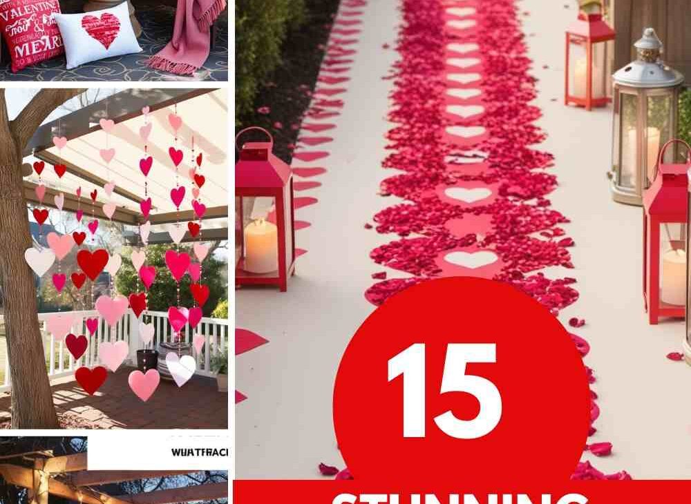 Outdoor Valentine's Day Decor Ideas