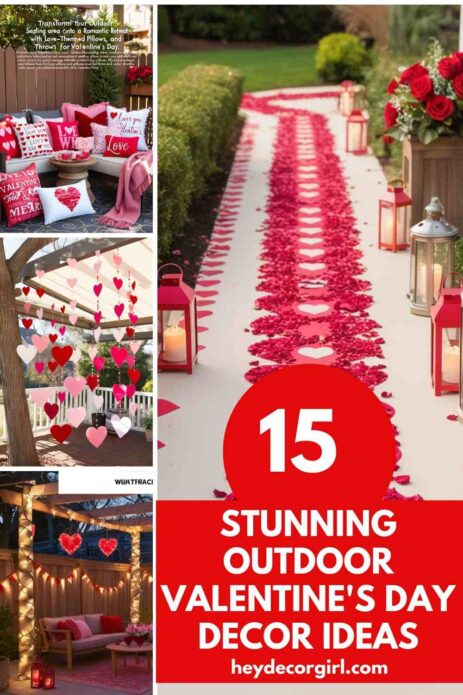 Outdoor Valentine's Day Decor Ideas