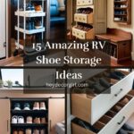 RV Shoe Storage Ideas