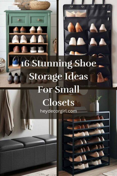 Shoe Storage Ideas For Small Closets