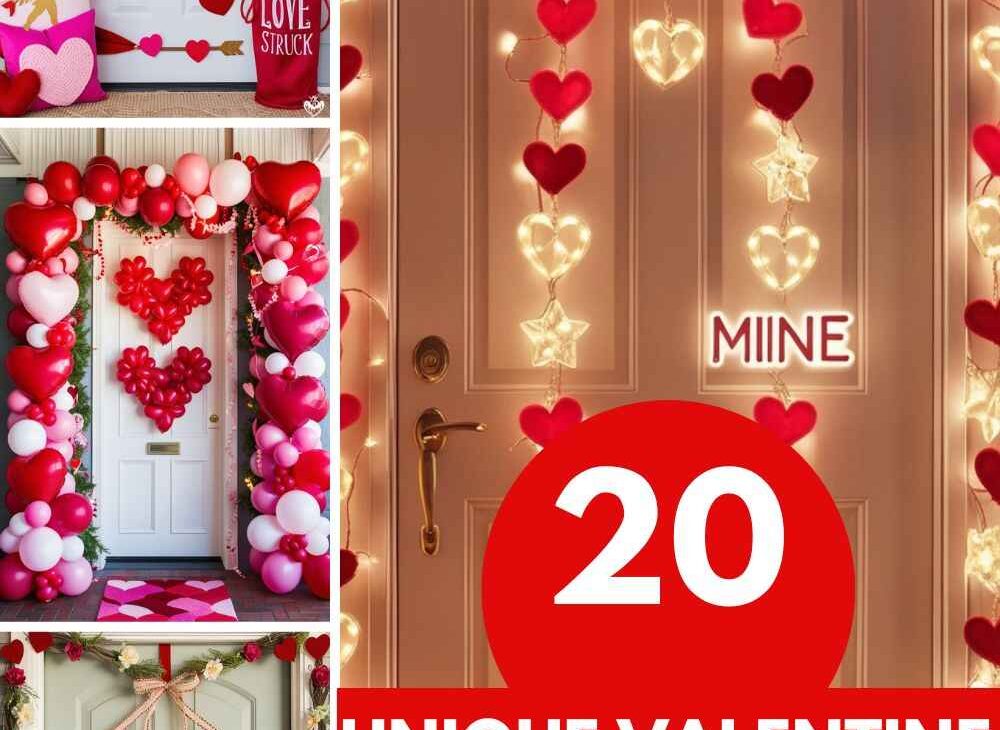 Valentine Day Door Decorations Ideas