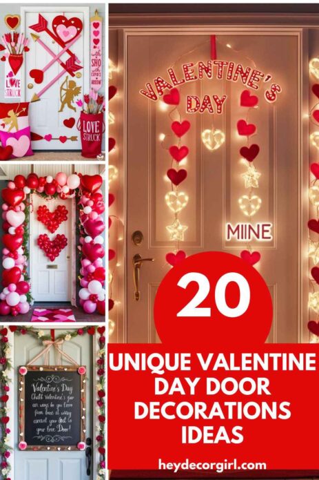 Valentine Day Door Decorations Ideas