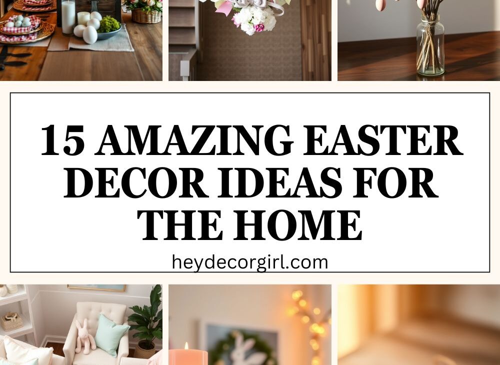 Easter Decor Ideas For The Home