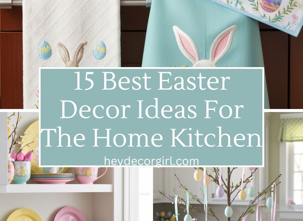 Easter Decor Ideas For The Home Kitchen