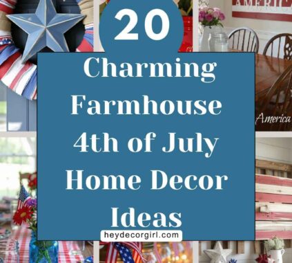 Farmhouse 4th of July Home Decor Ideas
