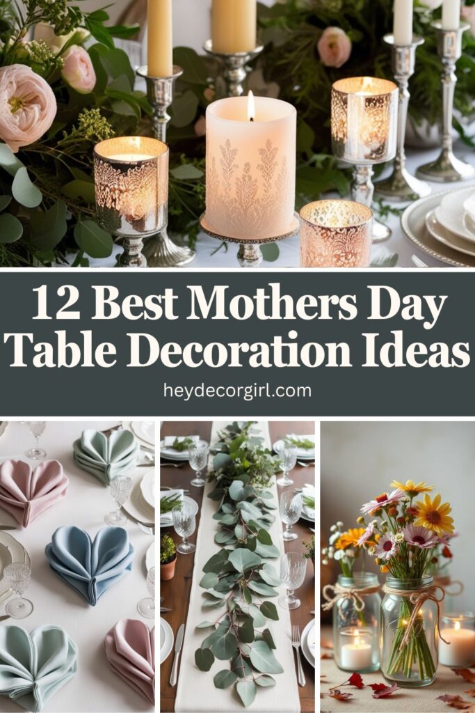 Mothers Day Table Decoration Ideas