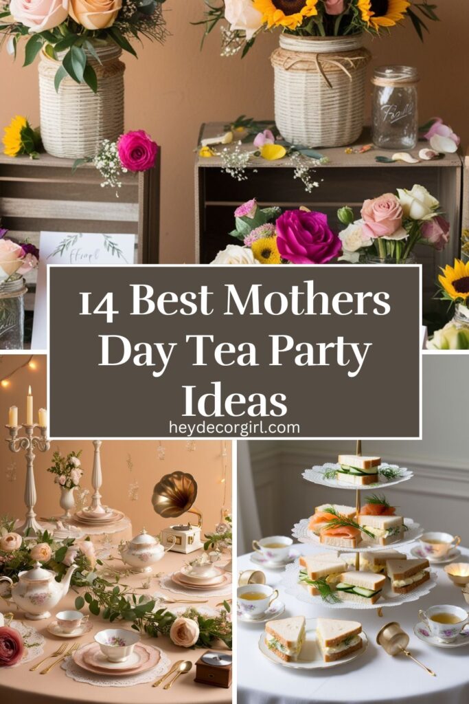 Mothers Day Tea Party Ideas