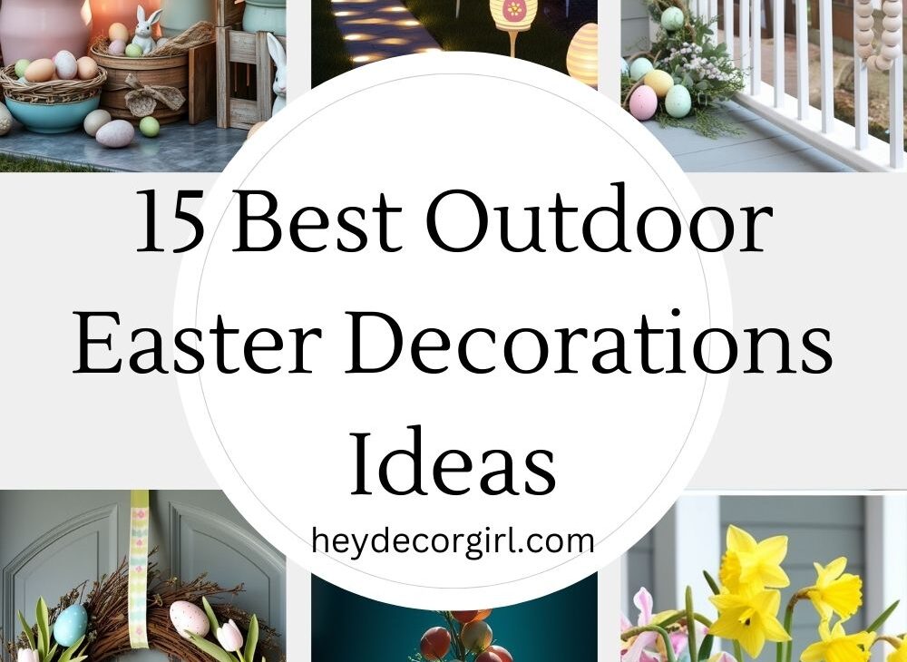 Outdoor Easter Decorations Ideas