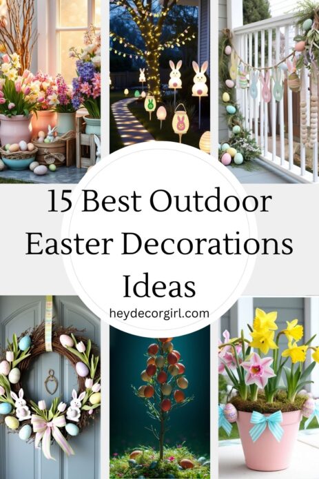 Outdoor Easter Decorations Ideas