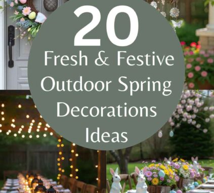 Outdoor Spring Decorations Ideas