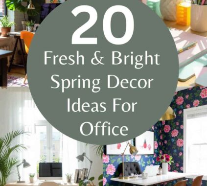 Spring Decor Ideas For Office