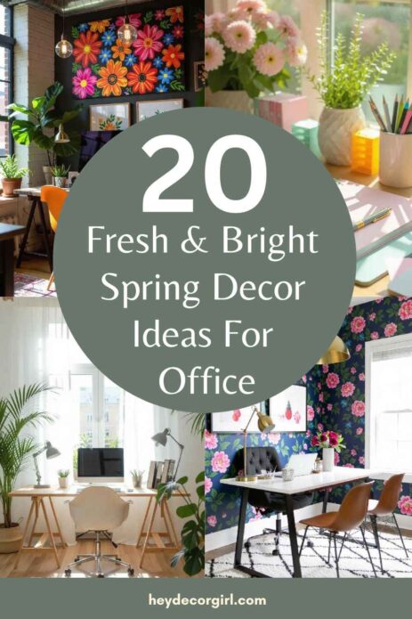 Spring Decor Ideas For Office