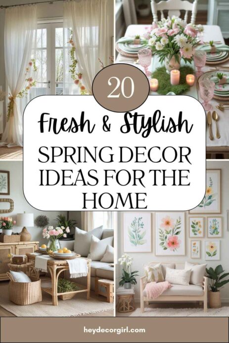 Spring Decor Ideas For The Home