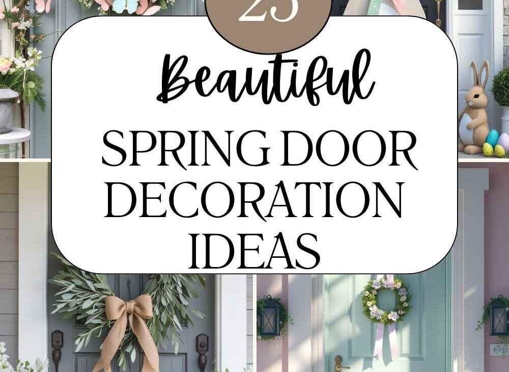 Spring Door Decoration Ideas