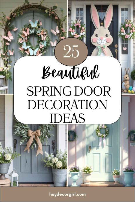 Spring Door Decoration Ideas