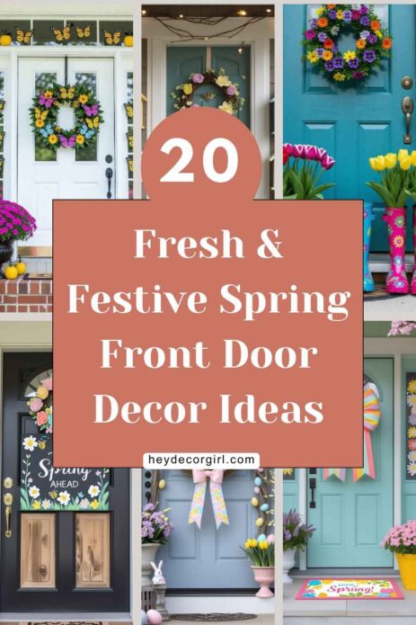 Spring Front Door Decor Ideas