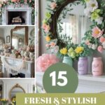 Spring Mantel Decor Ideas