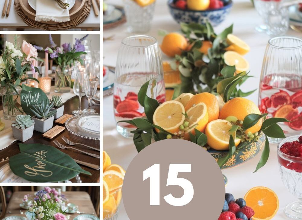 Spring Table Decoration Ideas