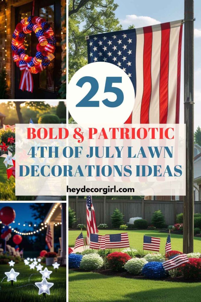4th Of July Lawn Decorations Ideas