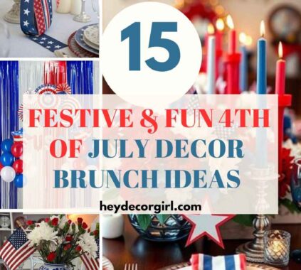 4th of July Decor Brunch Ideas