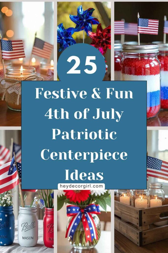 4th of July Patriotic Centerpiece Ideas