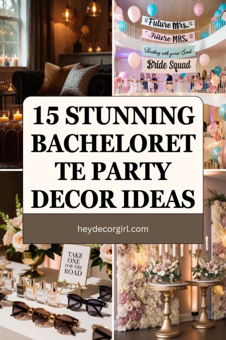 Bachelorette Party Decor Ideas
