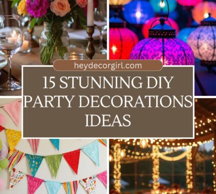 DIY Party Decorations Ideas