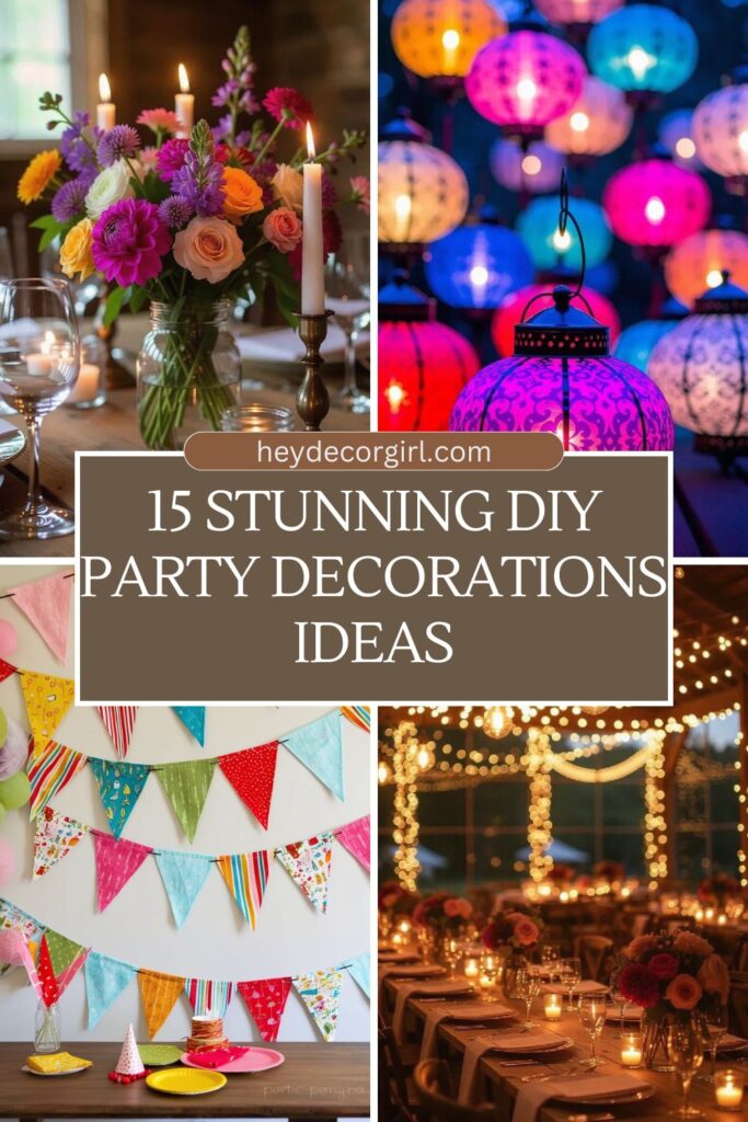 DIY Party Decorations Ideas