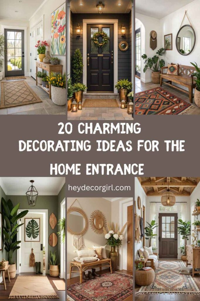 Decorating Ideas For The Home Entrance