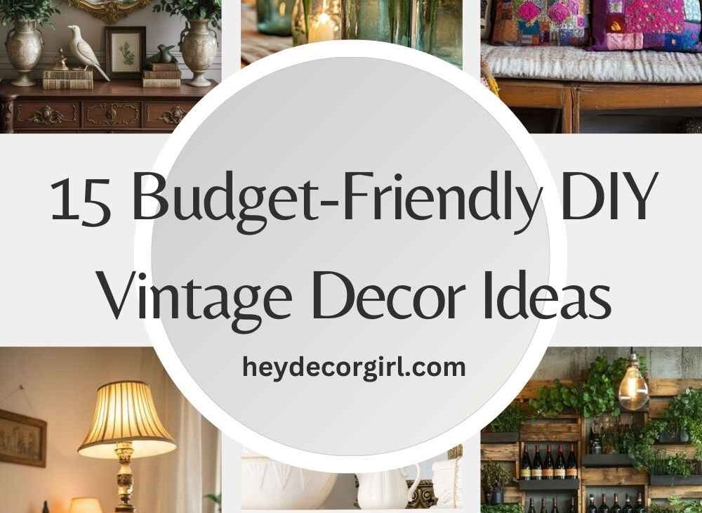 Diy Vintage Decor Ideas