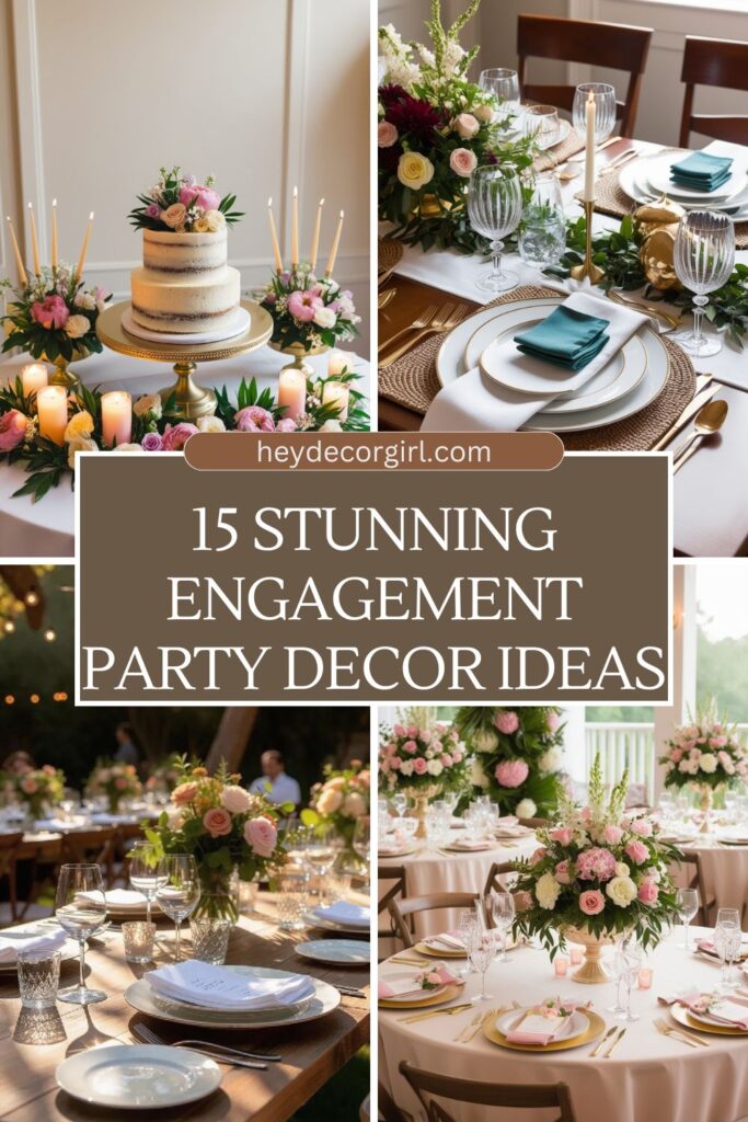 Engagement Party Decor Ideas