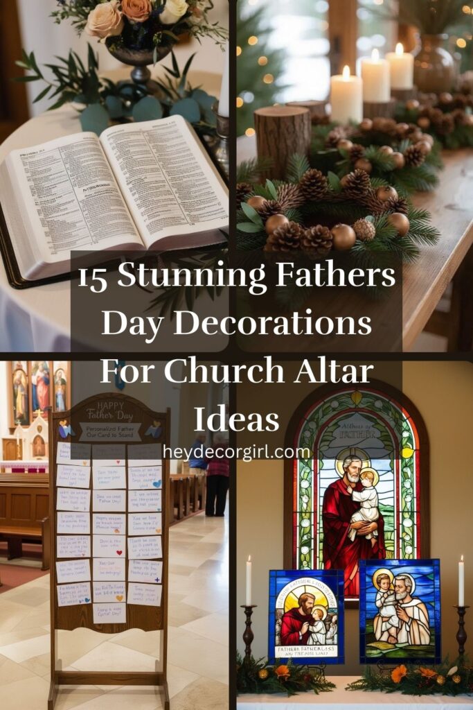 Fathers Day Decorations For Church Altar Ideas