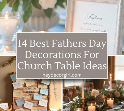 Fathers Day Decorations For Church Tabl​e Ideas