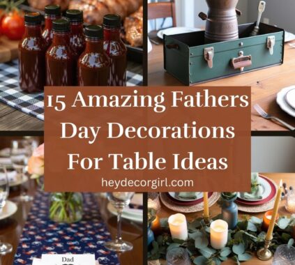 Fathers Day Decorations For Table Ideas