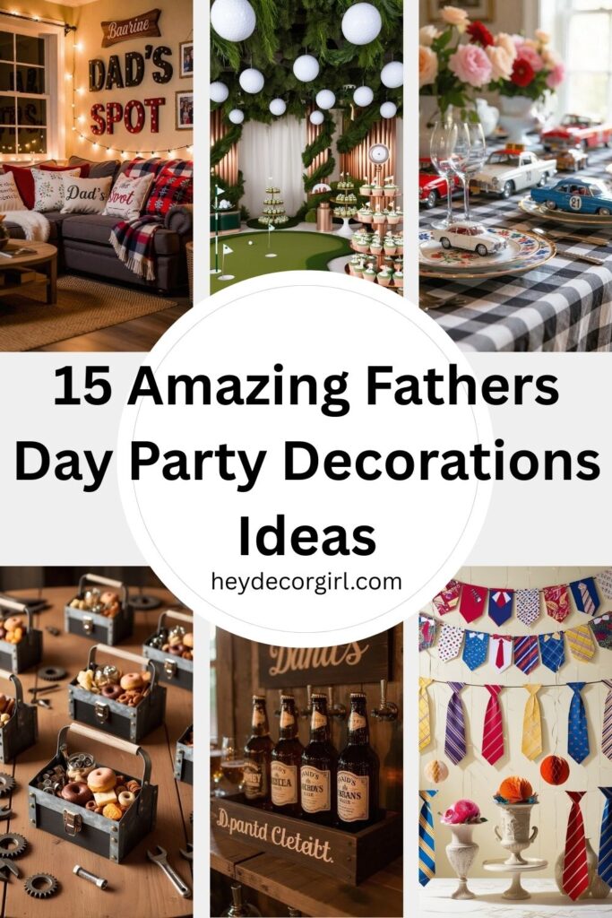 Fathers Day Party Decorations Ideas