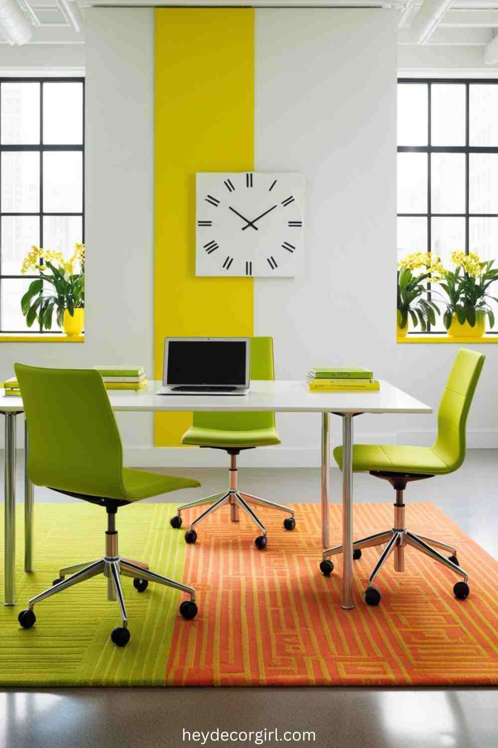 Summer Decor Ideas For Office Ideas Incorporate Citrus-Inspired Color Palettes