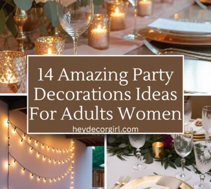 Party Decorations Ideas For Adults Women
