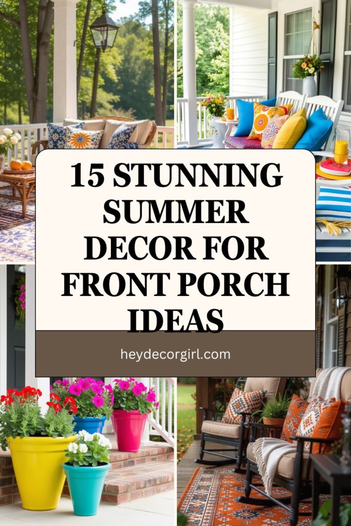 Summer Decor For Front Porch Ideas