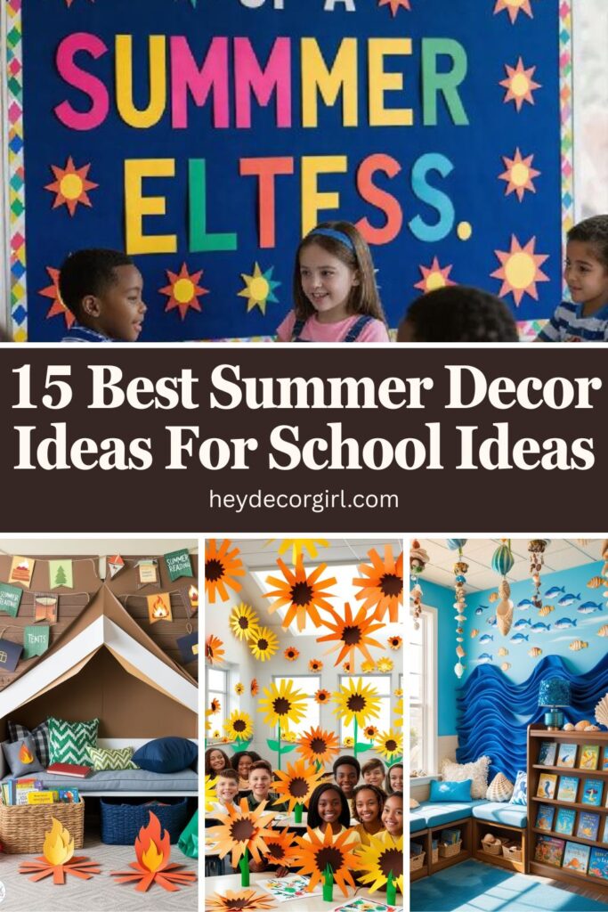 Summer Decor Ideas For School Ideas
