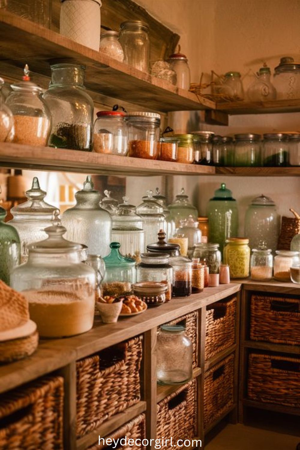  Use Vintage Glass Jars for Storage