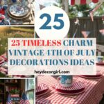 Vintage 4th Of July Decorations Ideas